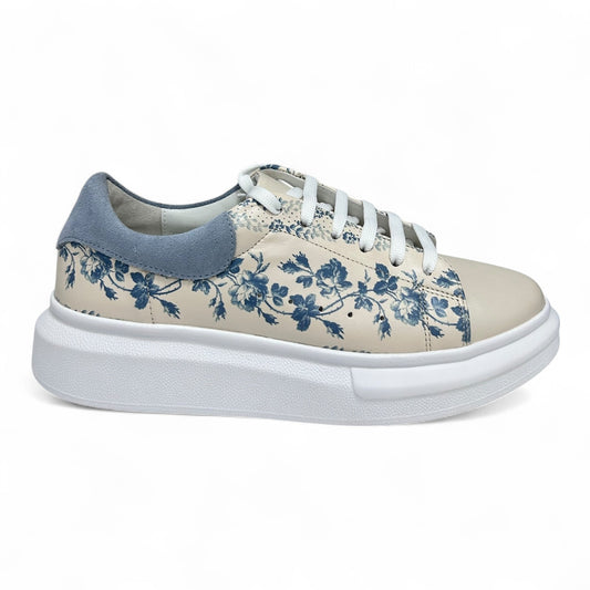 20271 Ivory Floral Print